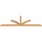 Ekena Millwork Richland Timber Gable Bracket, Western Red Cedar, 108"W x 36"H x 3 1/2"D x 3 1/2"F, 8/12 Pitch GBW108X36X0404RIC00SWR - alternate 4